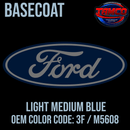 Tamco Paint Ford Light Medium Blue OEM Color Code: 3F / M5608 Basecoat