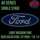 Tamco Paint Ford Light Medium Pine OEM COLOR CODE: DT7909 / 76 / N - AG Series