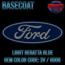 Light Regatta Blue OEM Basecoat