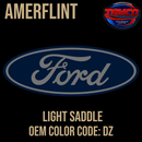 Tamco Paint OEM Ford Light Saddle Color Code: DZ Amerflint