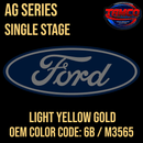 Tamco Paint OEM Light Yellow Gold 6B / M3565 AG Series Single Stage