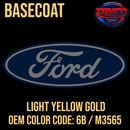 Tamco Paint OEM Light Yellow Gold 6B / M3565 Basecoat