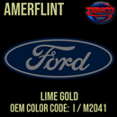 Tamco Paint Ford Lime Gold OEM Color Code: I / M2041 Amerflint