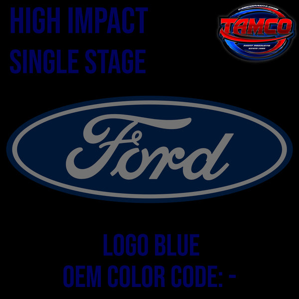 Ford Logo Blue | OEM High Impact Series Single Stage