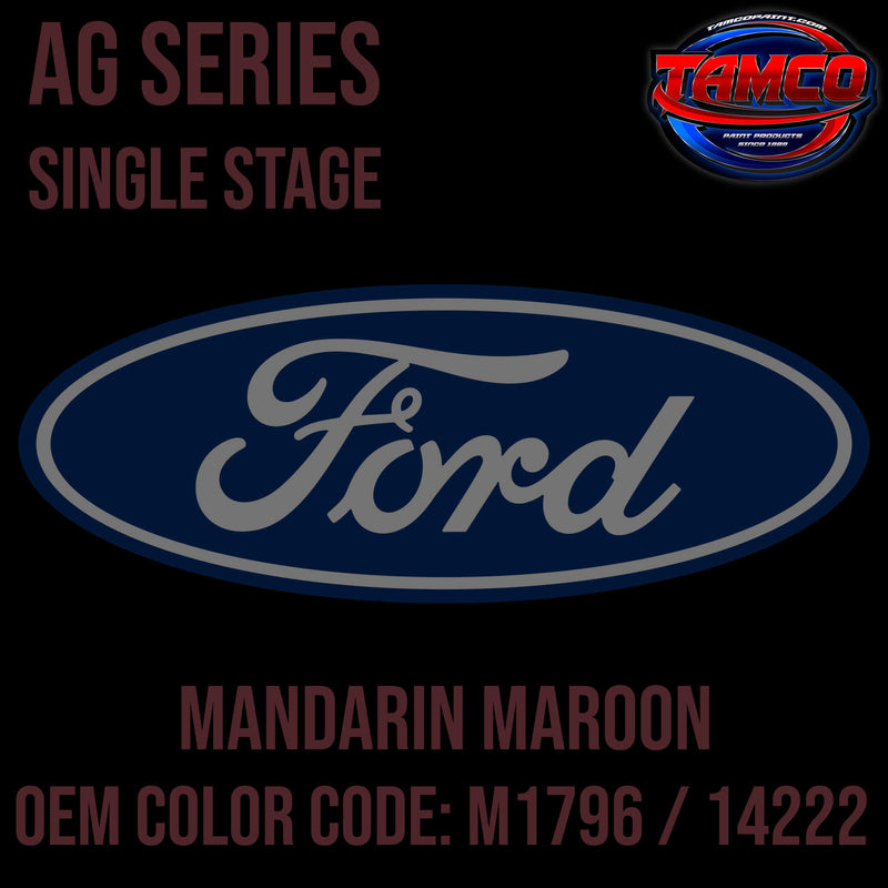 FORD MANDARIN MAROON