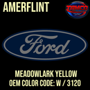 Tamco Paint OEM Ford Meadowlark Yellow Color Code: W / 3120 Amerflint