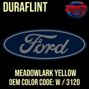 Tamco Paint OEM Ford Meadowlark Yellow Color Code: W / 3120 Duraflint