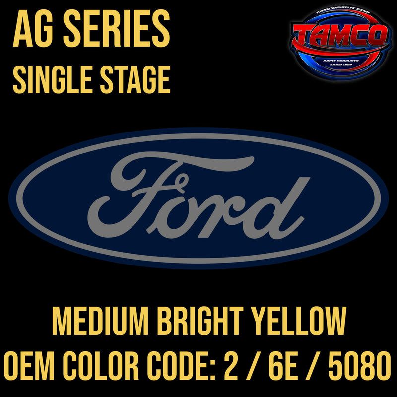 FORD MEDIUM BRIGHT YELLOW