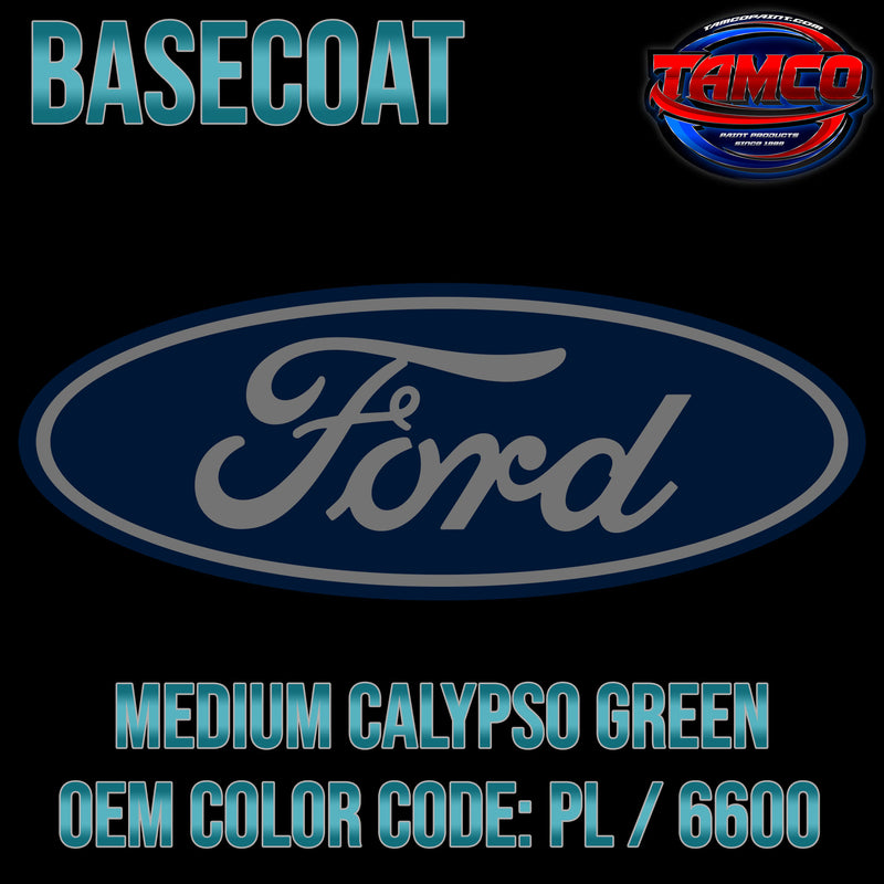 Ford Medium Calypso Green Metallic | PL / 6600 | 1994-1997 | OEM Basecoat