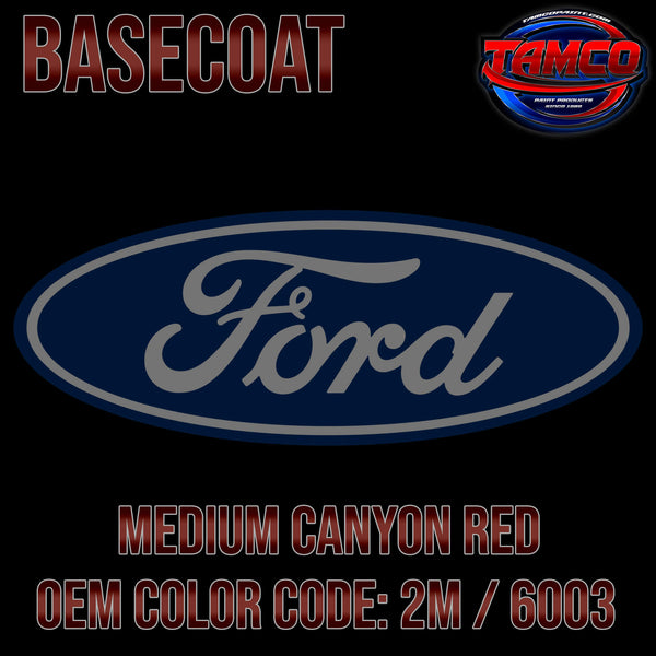 Medium Canyon Red OEM Basecoat