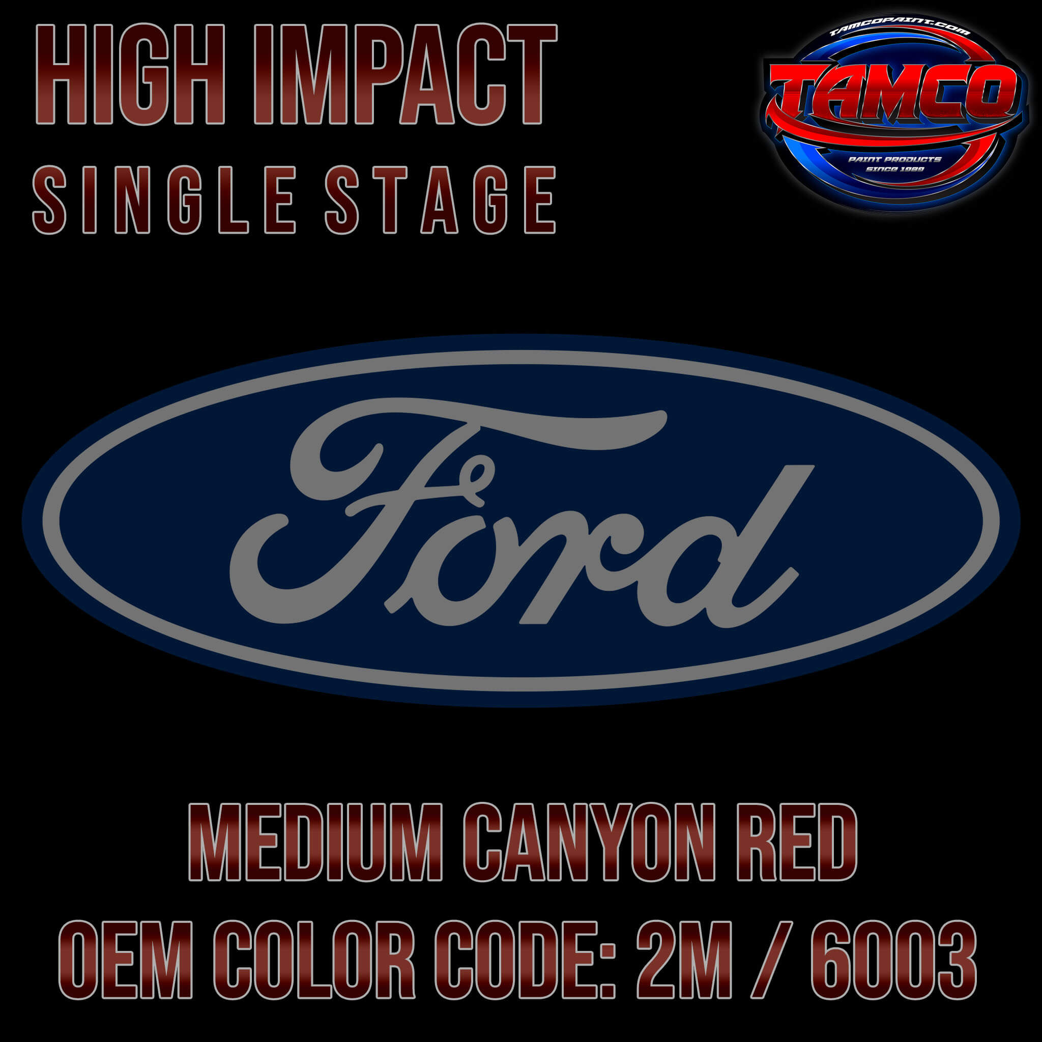 Ford Medium Canyon Red