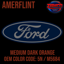 Tamco Paint Ford Medium Dark Orange OEM Color Code: 5N / M5684 Amerflint