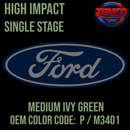 Tamco Paint OEM Ford Medium Ivy Green Color Code: P / M3401 High Impact SS