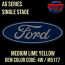 Tamco Paint Ford Medium Lime Yellow OEM Color Code: 4W / M5177 AG Series Single Stage