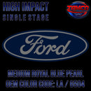 Ford Medium Royal Blue Pearl