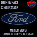 Tamco Paint Ford Medium Silver OEM COLORCODE: V / 1M / M5488 High Impact Single Stage