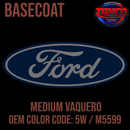 Tamco Paint Ford Medium Vaquero OEM Color Code: 5W / M5599 Basecoat