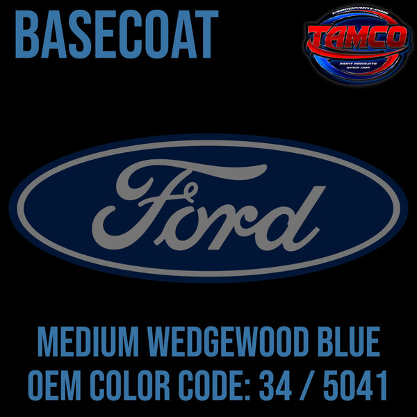 Medium Wedgewood Blue OEM Basecoat