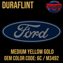 Tamco Paint OEM Medium Yellow Gold 6C / M3492 Duraflint