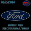 Tamco Paint Ford Midnight Aqua OEM COLOR CODE: J / M3080 - Basecoat