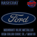 Tamco Paint Ford Midnight Blue OEM COLOR CODE: 3L / M5616 - Basecoat