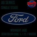 Tamco Paint Ford Midnight Jade OEM COLOR CODE: L / 72 / M5530 -AG Series