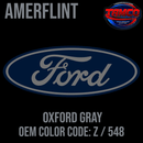Tamco Paint Ford Oxford Gray OEM Color Code: Z / 548 Amerflint