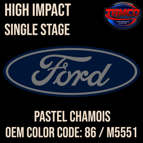 Tamco Paint Ford Pastel Chamois OEM COLOR CODE: 86 / M5551 - High Impact