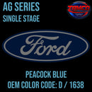 FORD PEACOCK BLUE