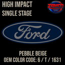 Tamco Paint Ford Pebble Beige OEM Color Code: 6 / T / 1631 High Impact SS