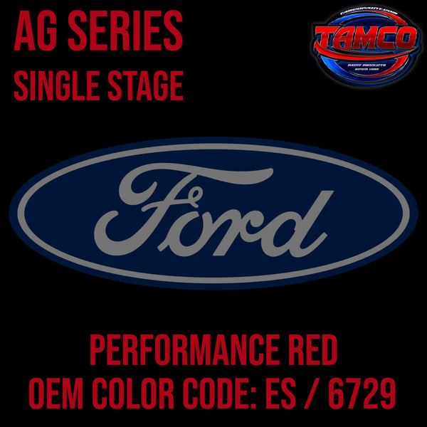 FORD PERFORMANCE RED