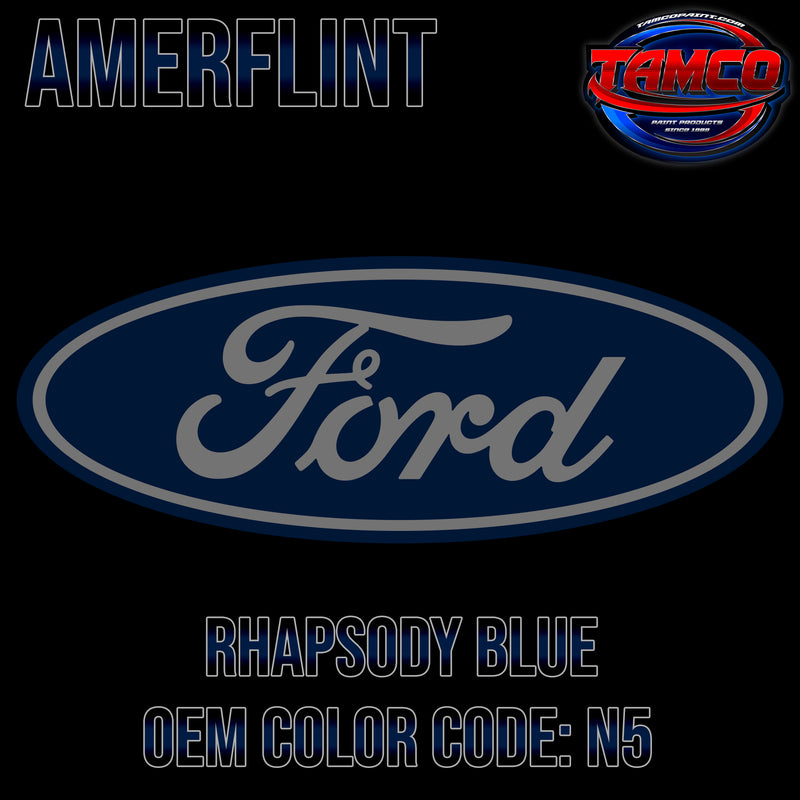 Ford Rhapsody Blue | N5 | 2017-2021 | OEM Amerflint II Series Single Stage
