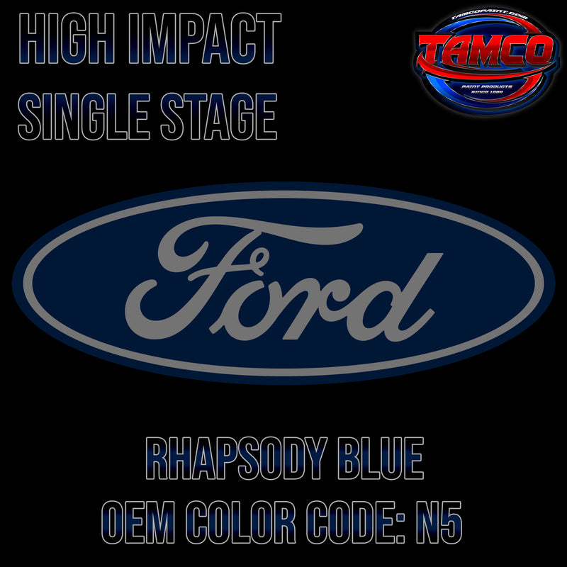 Ford Rhapsody Blue | N5 | 2017-2021 | OEM High Impact Series Single Stage