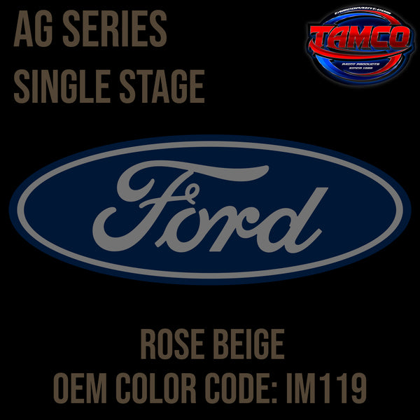 Ford Rose Beige | IM119 | 1928-1929 | OEM AG Series Single Stage