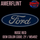 Tamco Paint Ford Rose Red OEM Color Code: 2Y / M5492 Amerflint