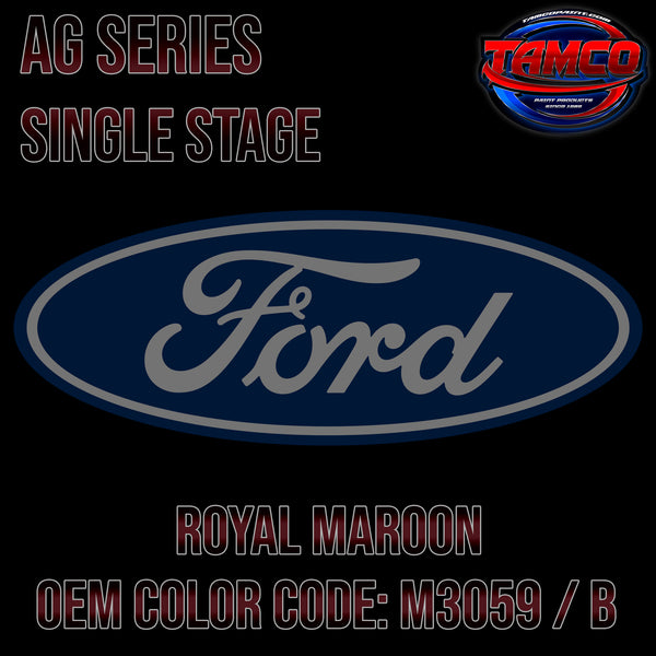 Ford Royal Maroon | M3059 / B | 1968-1990 | OEM AG Series Single Stage
