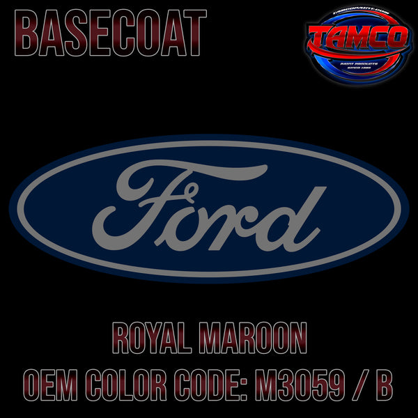 Ford Royal Maroon | M3059 / B | 1968-1990 | OEM Basecoat