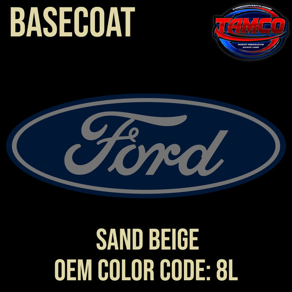Ford Sand Beige | 8L | 1985-1988 | OEM Basecoat
