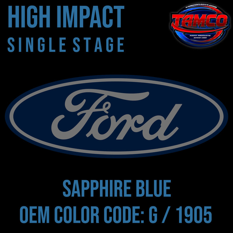 Ford Sapphire Blue