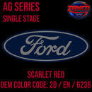 FORD SCARLET RED