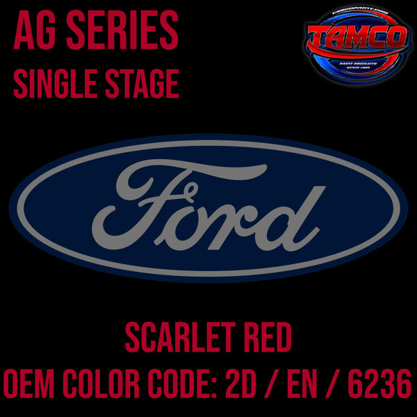 FORD SCARLET RED