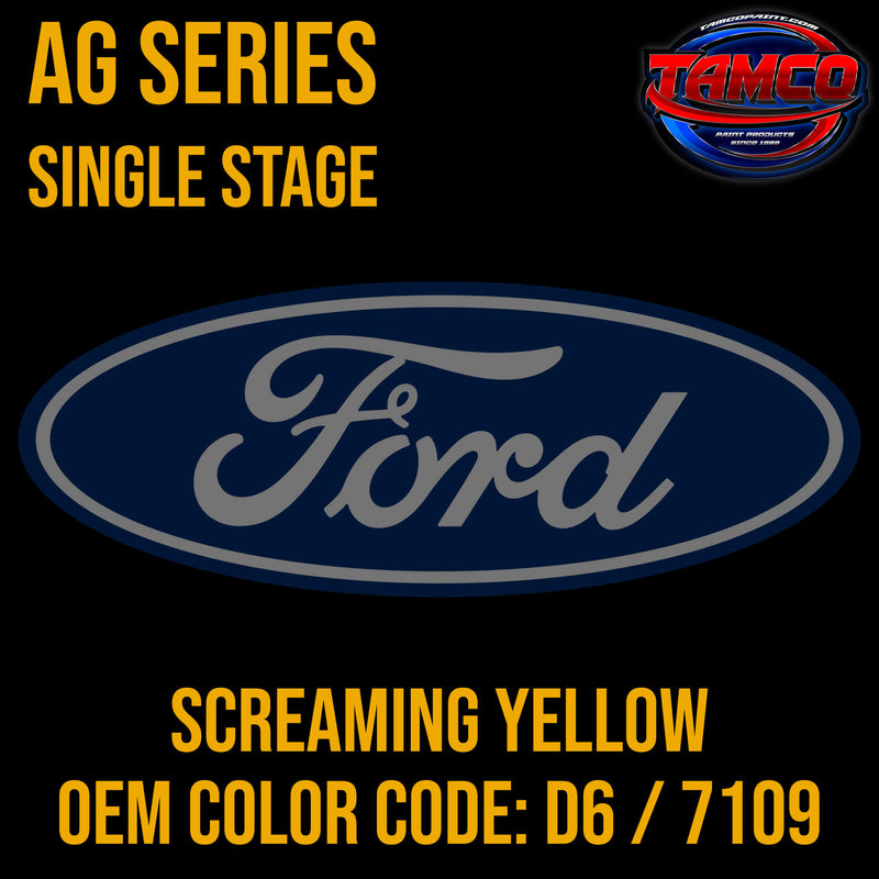 FORD SCREAMING YELLOW