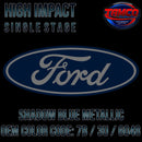 Ford Shadow Blue Metallic