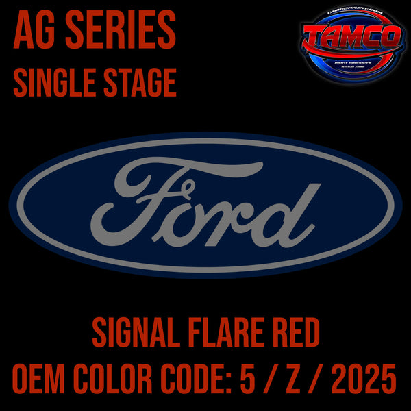 FORD SIGNAL FLARE RED