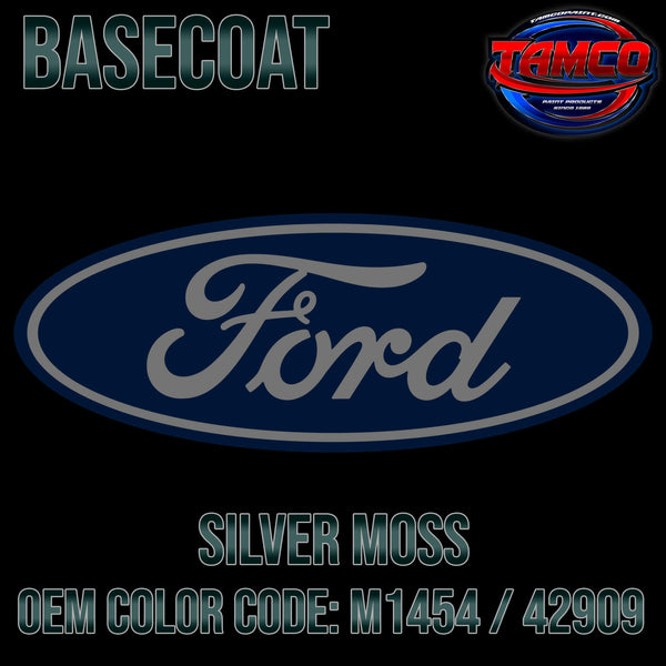 Tamco Paint Ford Silver Moss OEM Color Code: M1454 / 42909 - Basecoat