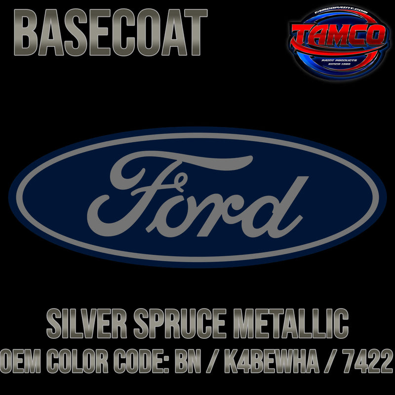 Ford Silver Spruce Metallic OEM Baecoat