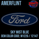 Tamco Paint Sky Mist Blue OEM Color Code: M1226 / 12147 - Amerflint