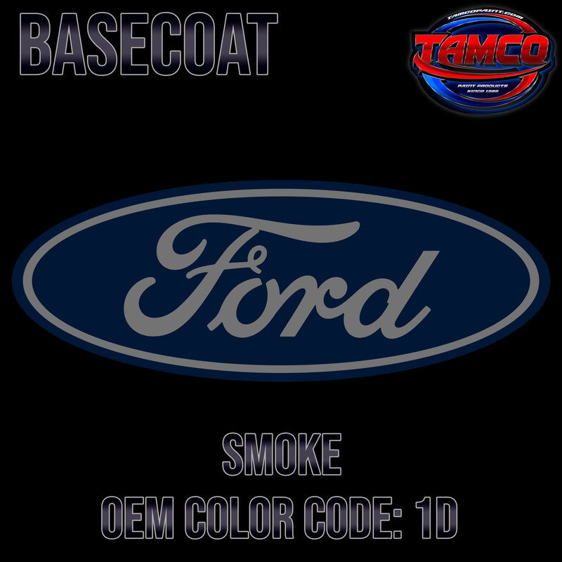 Ford Smoke | 1D | 1986-1991 | OEM Basecoat