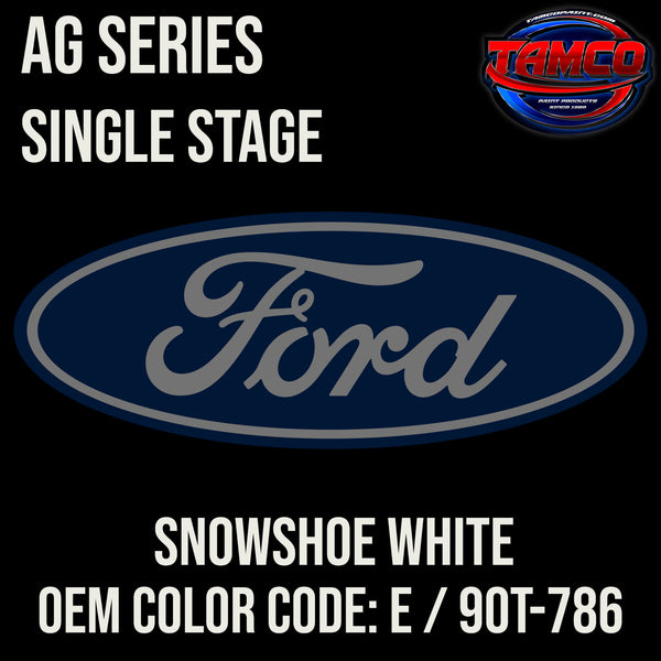 FORD SNOWSHOE WHITE