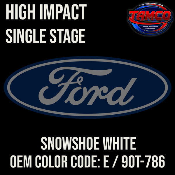Ford Snowshoe White